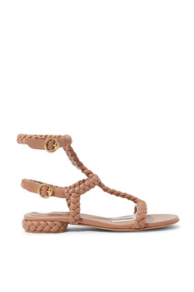 Sorrento Braided Leather Sandals